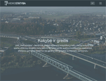 Tablet Screenshot of hidrostatyba.lt